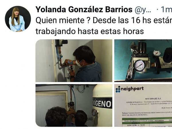 Planta de oxígeno del Nacional, en verificación en medio de denuncias