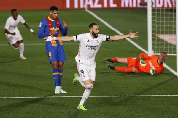 El Real Madrid gana el clásico y duerme líder
