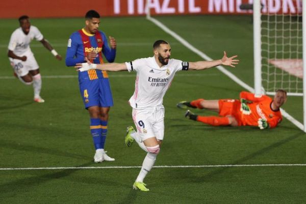 El Real Madrid gana el clásico y duerme líder