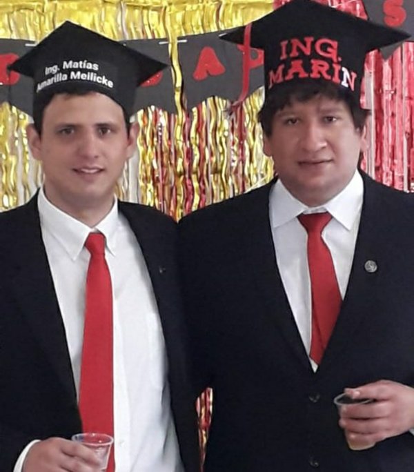 Jóvenes concepcioneros egresan con excelencia la carrera de Ingeniería en la UNA
