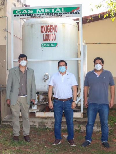 Carapeguá: Habilitan red de oxígeno para pacientes con coronavirus - Nacionales - ABC Color