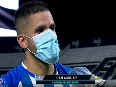 Juan Aguilar: "Sabíamos que se podía presentar un partido así"