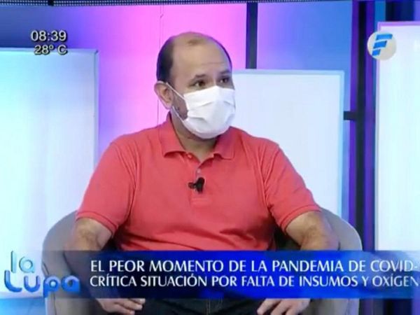 Consumo de oxígeno en hospitales públicos llega a 28 toneladas por día