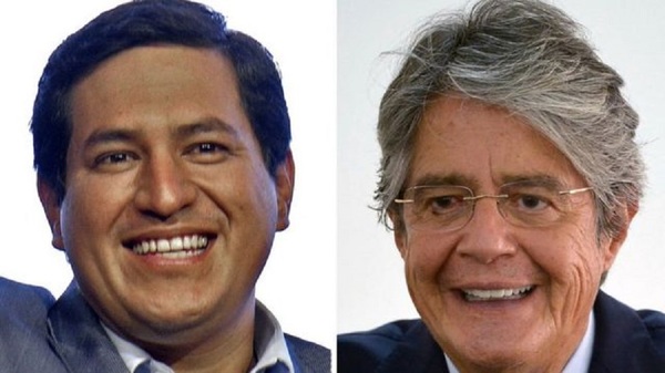 Los candidatos Andrés Arauz y Guillermo Lasso se enfrentan en la segunda vuelta de las elecciones en Ecuador