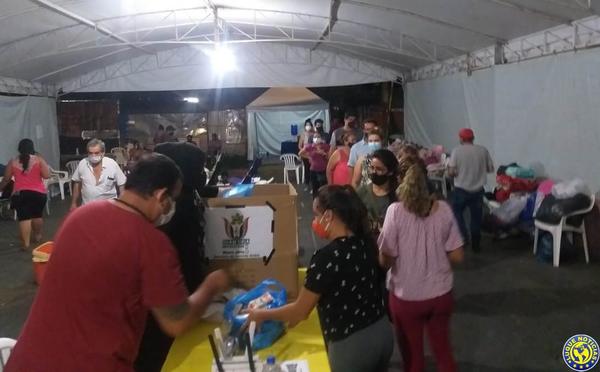 Covid-19: Donan 90 platos de comida en albergues del Hospital de Luque •