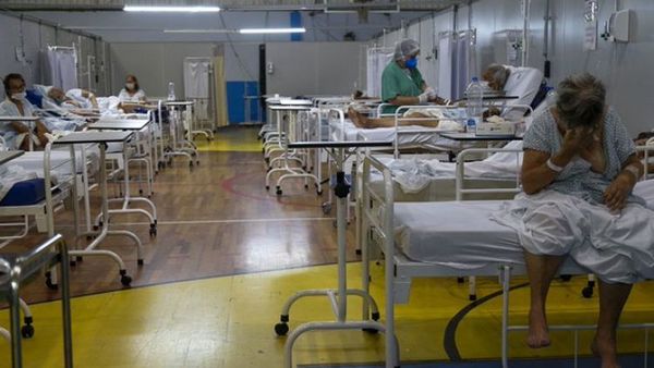 Brasil tiene más pacientes jóvenes que mayores en cuidados intensivos