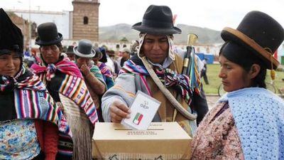 Los bolivianos eligieron en segunda vuelta a los gobernadores de cuatro departamentos