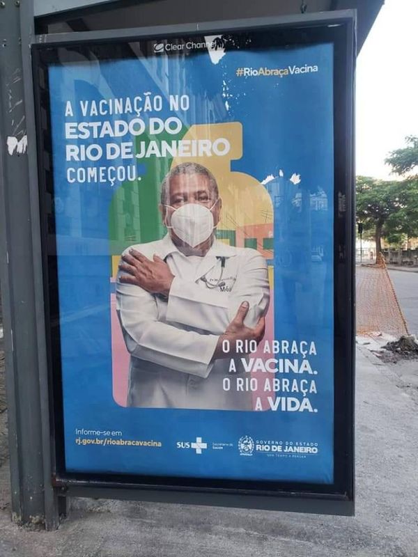 Río de Janeiro: bochornoso error en campaña anti-COVID-19