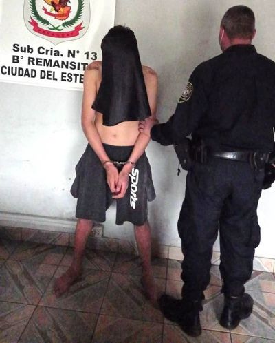 Detienen a un hombre que mantenía en zozobra a vecinos - ABC en el Este - ABC Color