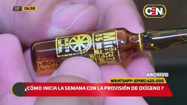 Demanda del oxígeno medicinal en aumento - C9N