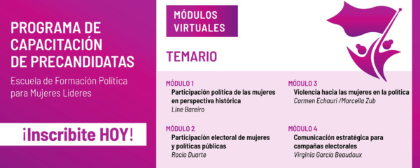 Preparan segunda ronda de capacitación a precandidatas de las municipales 2021 | .::Agencia IP::.
