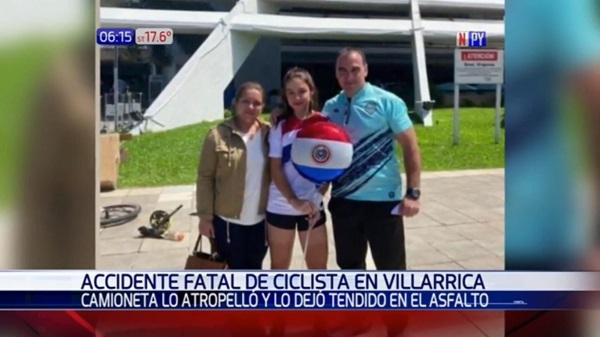 Padre de campeona paraguaya de ciclismo fallece atropellado en Guairá