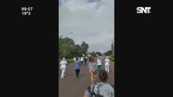 Salto del Guairá: Marcha de médicos - SNT