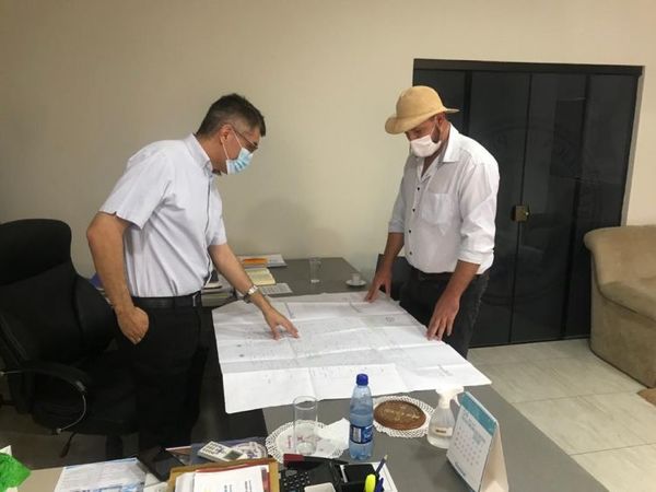 Precandidato a intendente de Cerro Cora visitó al Gobernador de Amambay