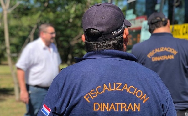 Control de documentaciones y cumplimiento del protocolo sanitario, realiza la Dinatran