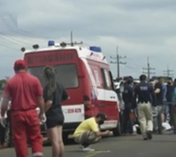 Ciclista fallece arrollado, conductor huye del lugar - Paraguay.com