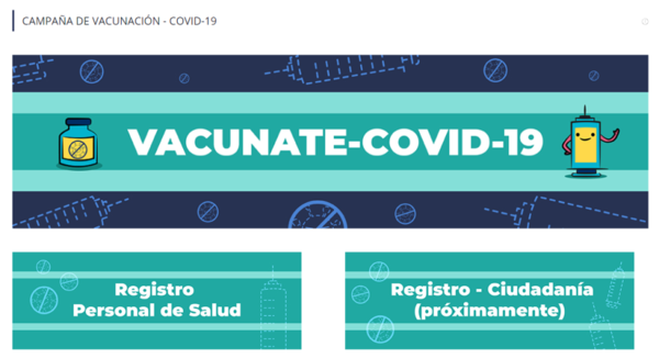 Sistema para registro de vacunación ya está listo - El Trueno