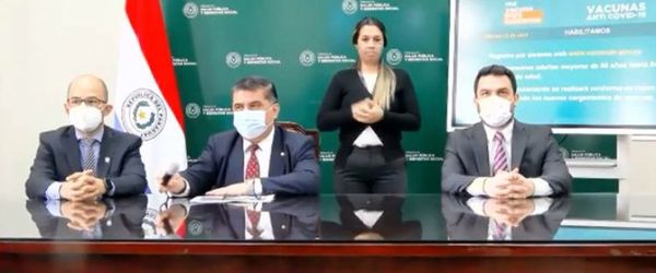 Mañana habilitarán el registro de adultos mayores para la vacunación contra el COVID