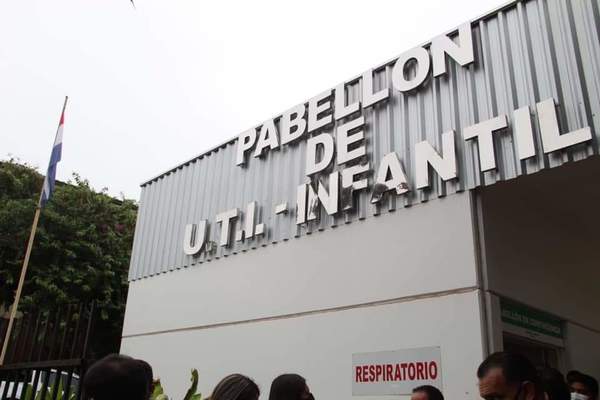 Habilitan pabellón de UTI para niños en Ciudad del Este