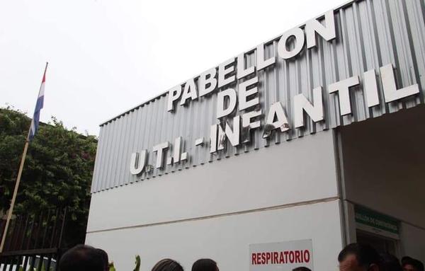 Inauguran pabellón de UTI para niños en el Este