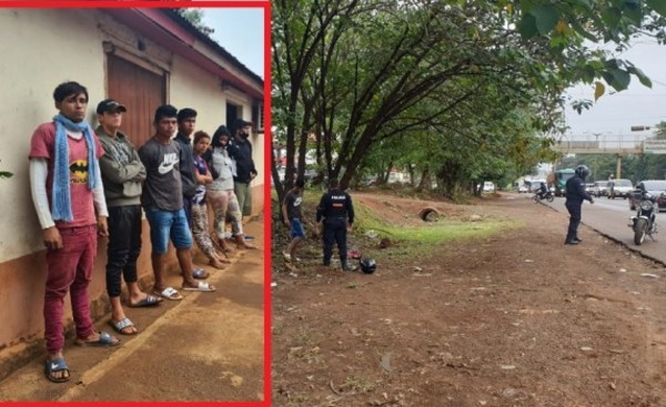 Policías intervienen ante asedio de “limpiaparabrisas” en semáforos