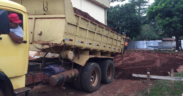 La Nación / Empieza construcción de otro pabellón  de contingencia en zona de frontera