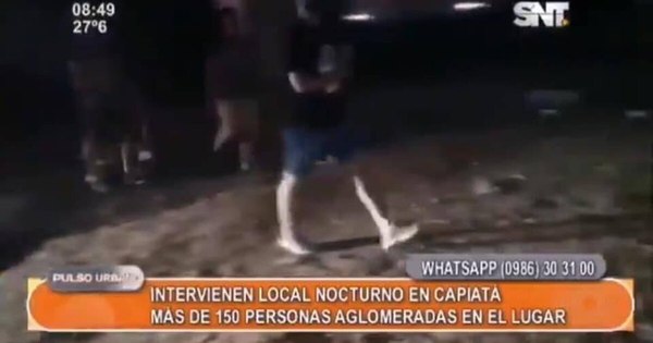La Nación / Capiatá: organizador de fiesta clandestina fue imputado
