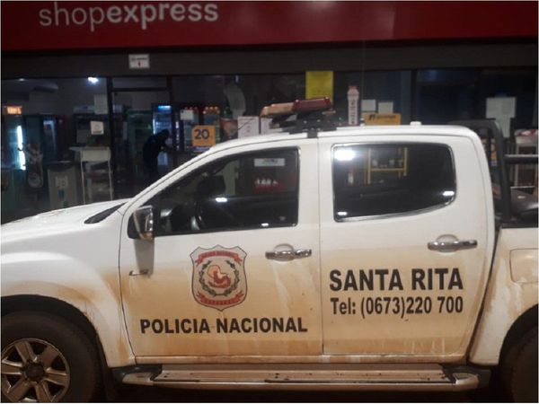 Desconocidos asaltaron estación de servicios en Santa Rita