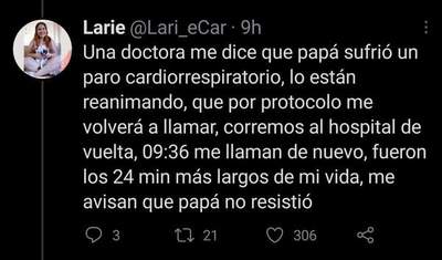 Joven relata el duro golpe que recibió su familia a causa del covid-19