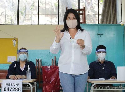 Keiko Fujimori accede a segunda vuelta en Perú, al 88,8 % de votos computados - Mundo - ABC Color