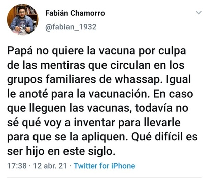 Ustedes odian la libertad