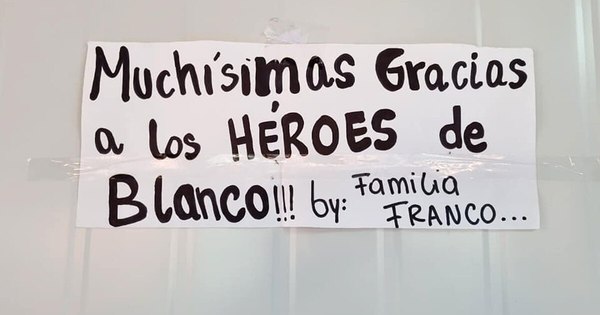 La Nación / Recuperados del COVID-19 dejan mensajes de aliento en Hospital de Lambaré