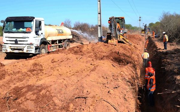 Dilatada puesta en marcha del acueducto en el Chaco Central  - Nacionales - ABC Color