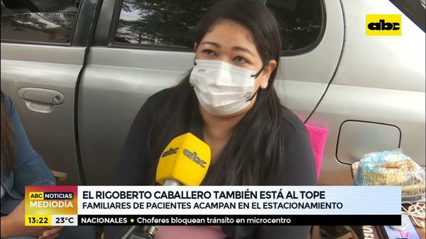 Hospital Rigoberto Caballero también está al tope - Nacionales - ABC Color