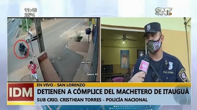 Detienen a cómplice del “Machetero de Itauguá”