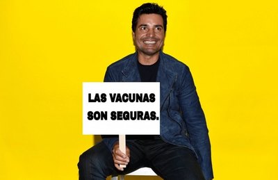 Crónica / Recurren hasta a Chayanne para vacunar a las doñas