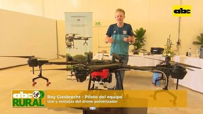 ABC Rural: Drone pulverizador, uso y ventajas - ABC Rural - ABC Color