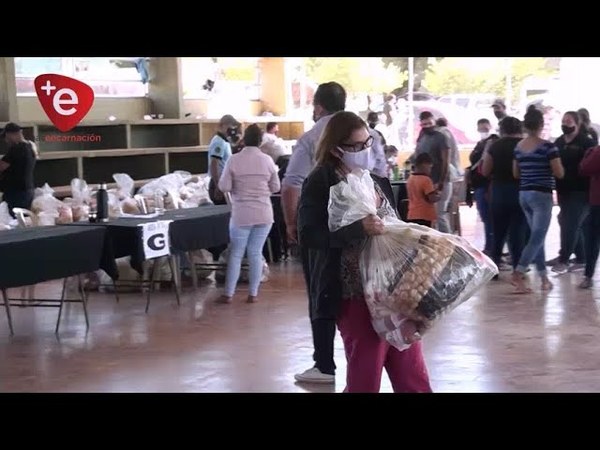 ENTREGAN VÍVERES A FAMILIAS CARENCIADAS DE ENCARNACIÓN