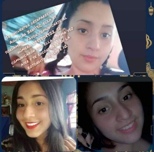 APARECE JOVEN DESAPARECIDA EN M. AUXILIADORA