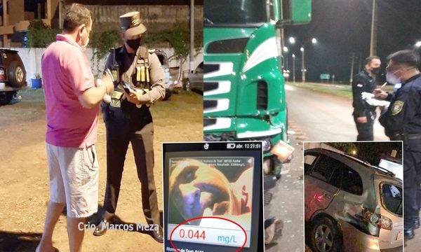 Comisario alcoholizado ocasiona violento accidente de tránsito sobre Ruta PY 07 – Diario TNPRESS