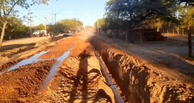 Acueducto: red de distribución entre Filadelfia y Mcal. Estigarribia, con 70% de avance