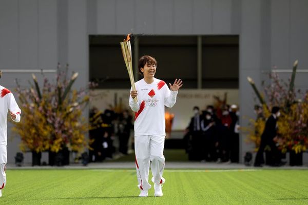 Matsuyama suspendió el paso de la antorcha de Tokyo 2020 - Polideportivo - ABC Color
