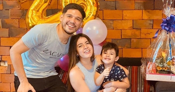 Mily Brítez celebra su cumpleaños en familia