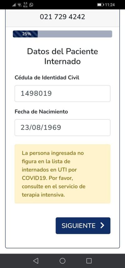 Pytyvõ medicamentos rechaza a paciente porque está en cama de terapia improvisada - Nacionales - ABC Color