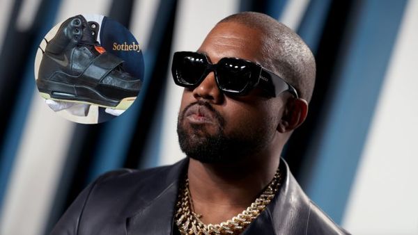 Subastan zapatillas de Kanye West por un millón de dólares
