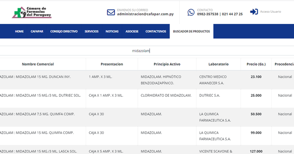 Habilitan portal para consulta de precios de medicamentos