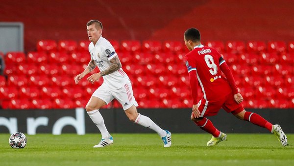 Real Madrid empata sin goles en Anfield y está en 'semis'