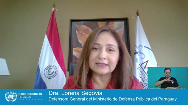 Defensora General, en conversatorio de Naciones Unidas Paraguay - Judiciales.net