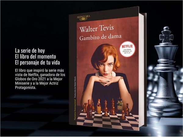 Colecciones ÚH presenta Gambito de dama, el libro que inspiró a la serie de Netflix