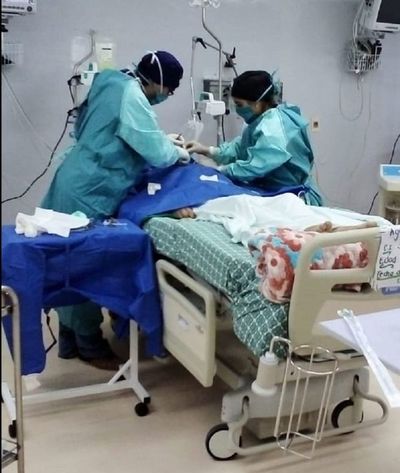 Por estar en UTI improvisada, paciente no puede acceder al Pytyvõ Medicamentos